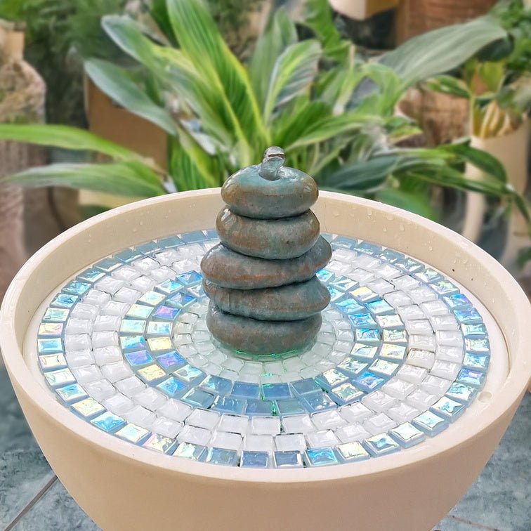 Verdigris Mindfulness Pebbles - hydria