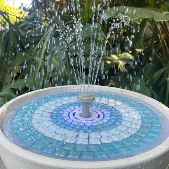 Decorative Mosaic - Iridescent Light Blue - hydria