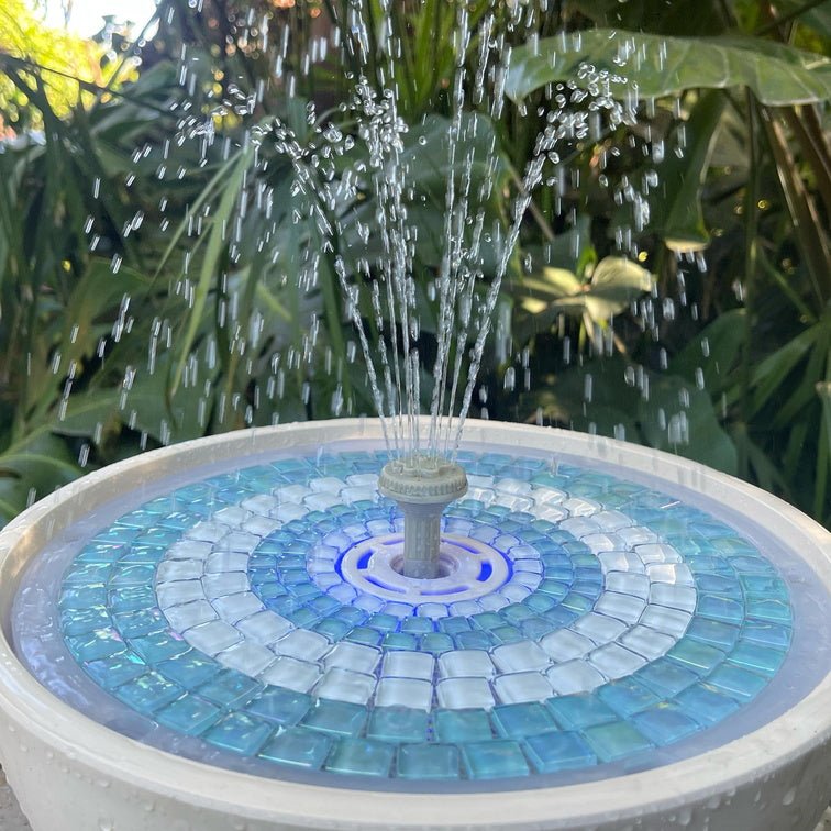 Decorative Mosaic - Iridescent Light Blue - hydria