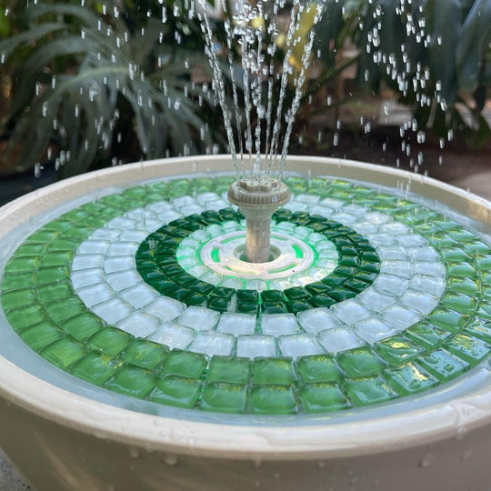 Decorative Mosaic - Forest Green - hydria