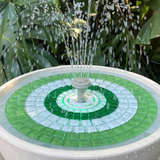 Decorative Mosaic - Forest Green - hydria