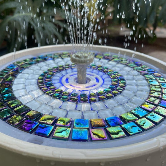 Decorative Mosaic - Iridescent Bronze - hydria