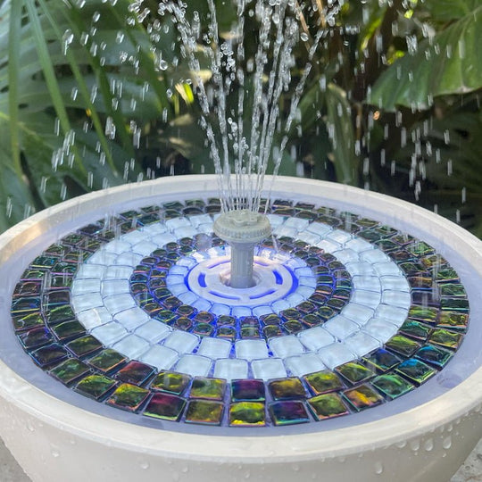 Decorative Mosaic - Iridescent Bronze - hydria