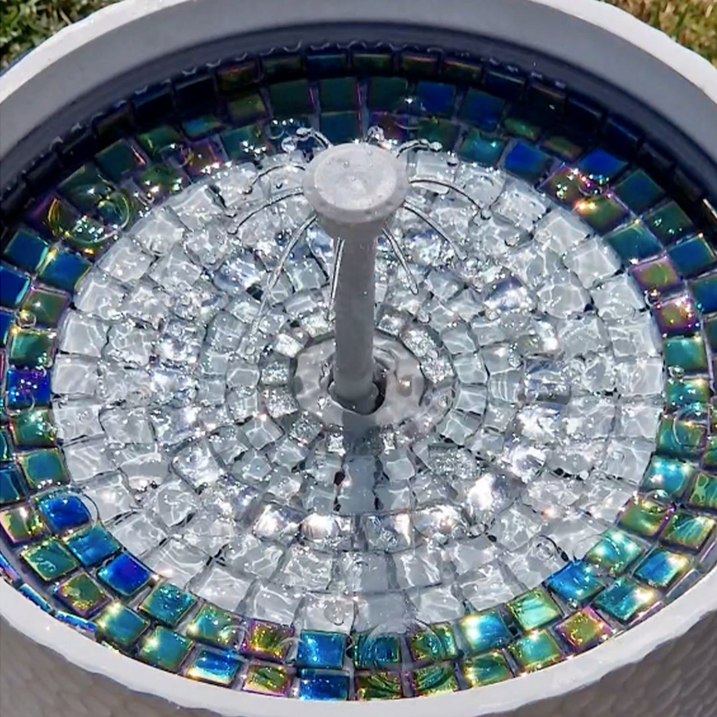 Decorative Mosaic - Iridescent Bronze - hydria