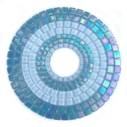 Decorative Mosaic - Iridescent Light Blue - hydria
