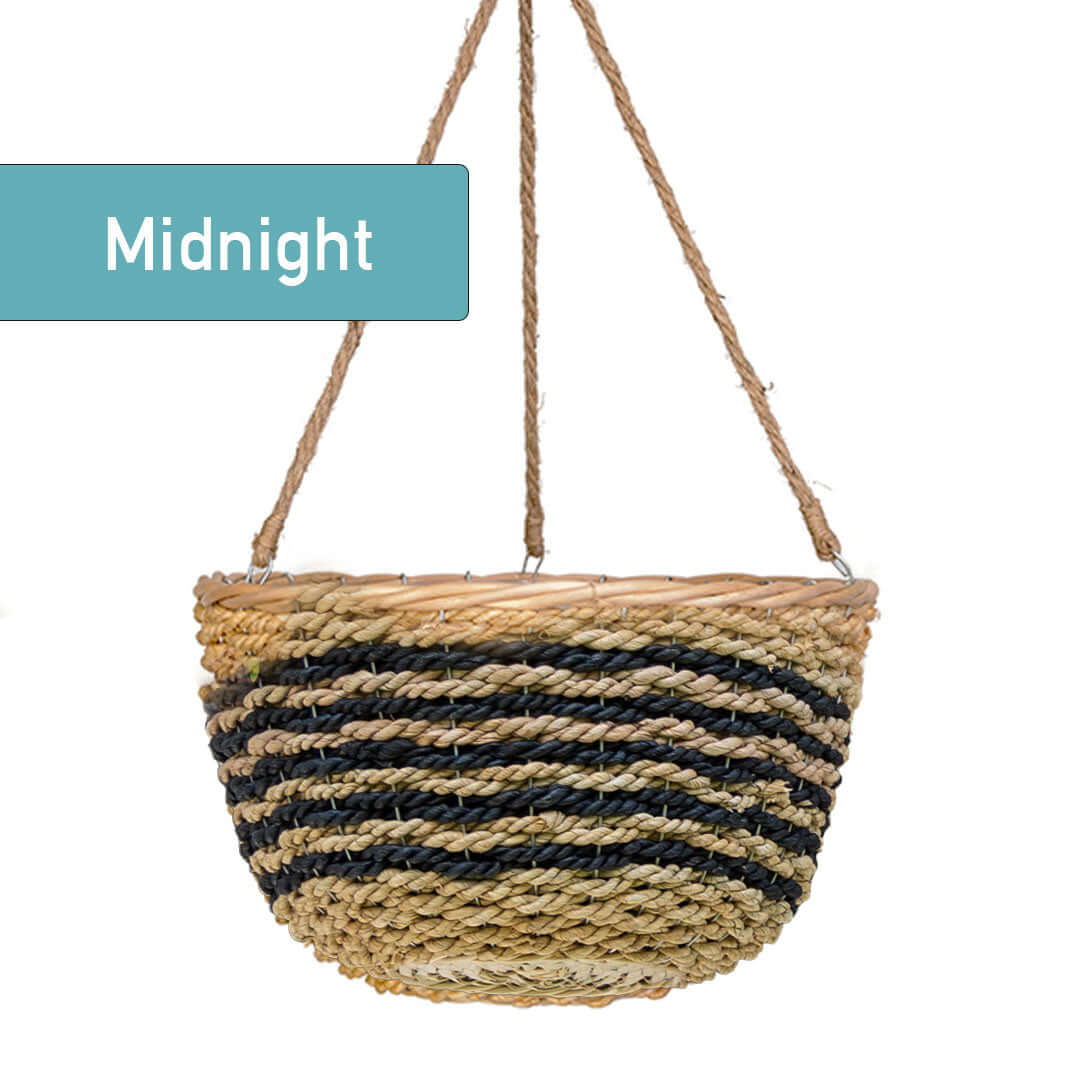 Wicker Hanging Basket - hydria