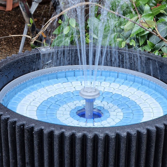Decorative Mosaic - Sky Blue - hydria