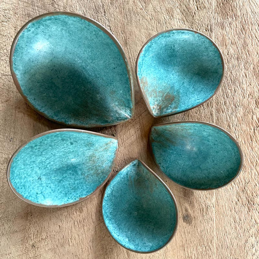 Verdigris Leaf Set