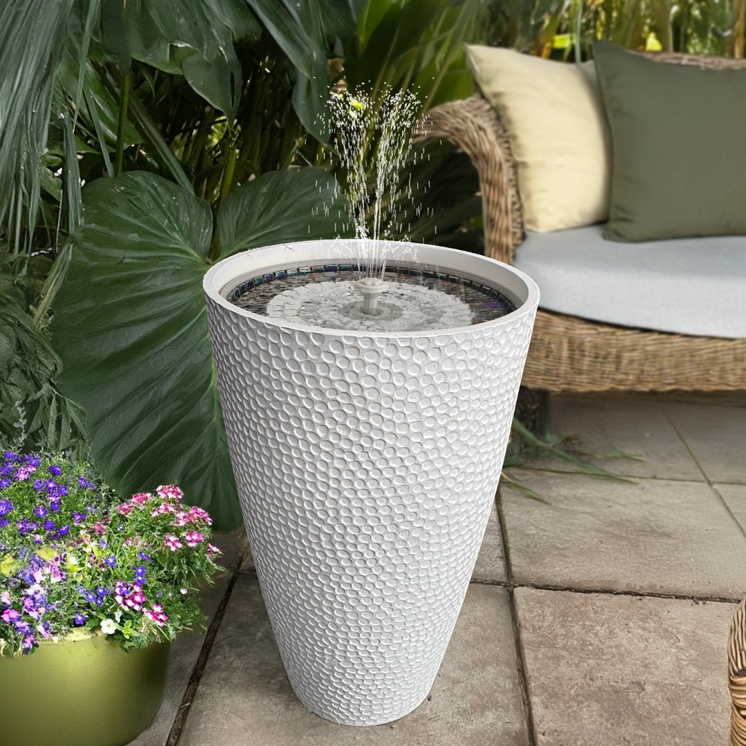 Hydria Pirene Lite Water Feature - White - hydria