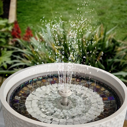 Hydria Cordless 4 - in - 1 Water Feature - White - hydria